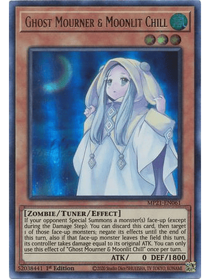Ghost Mourner & Moonlit Chill - MP21-EN061 - Ultra Rare