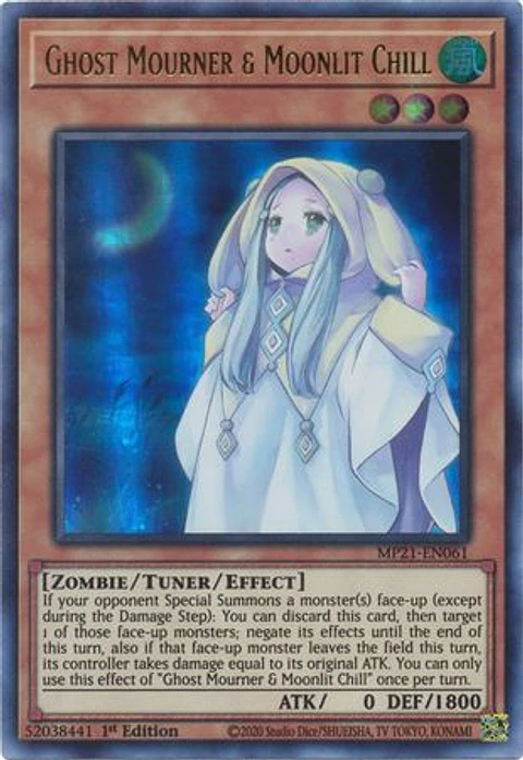 Ghost Mourner & Moonlit Chill - MP21-EN061 - Ultra Rare