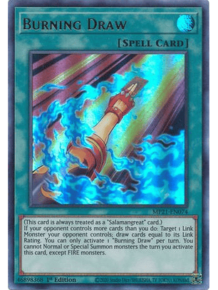 Burning Draw - MP21-EN074 - Ultra 