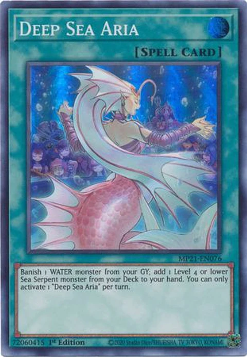 Deep Sea Aria - MP21-EN076 - Super Rare