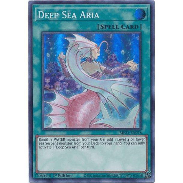 Deep Sea Aria - MP21-EN076 - Super Rare