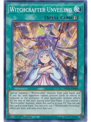 Witchcrafter Unveiling - MP21-EN080 - Common