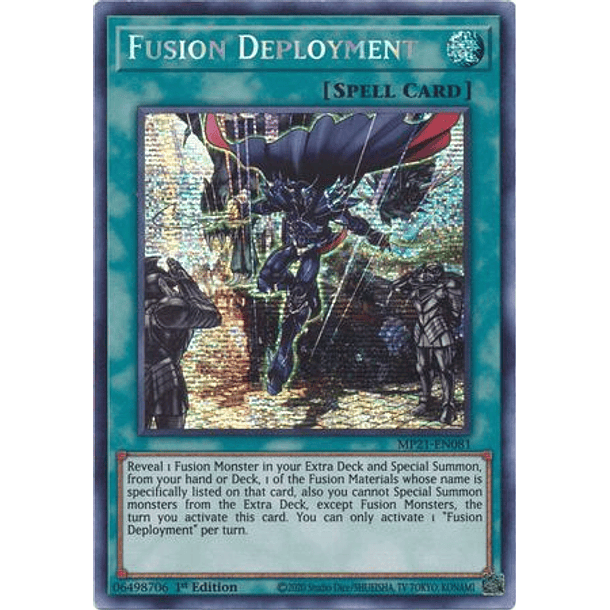 Fusion Deployment - MP21-EN081 - Prismatic Secret Rare