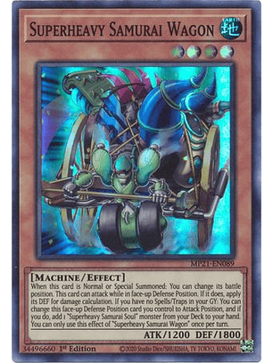 Superheavy Samurai Wagon - MP21-EN089 - Super Rare