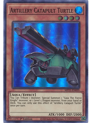 Artillery Catapult Turtle - MP21-EN099 - Super Rare