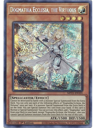Dogmatika Ecclesia, the Virtuous - MP21-EN101 - Prismatic Secret Rare