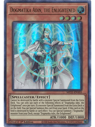 Dogmatika Adin, the Enlightened - MP21-EN103 - Ultra Rare