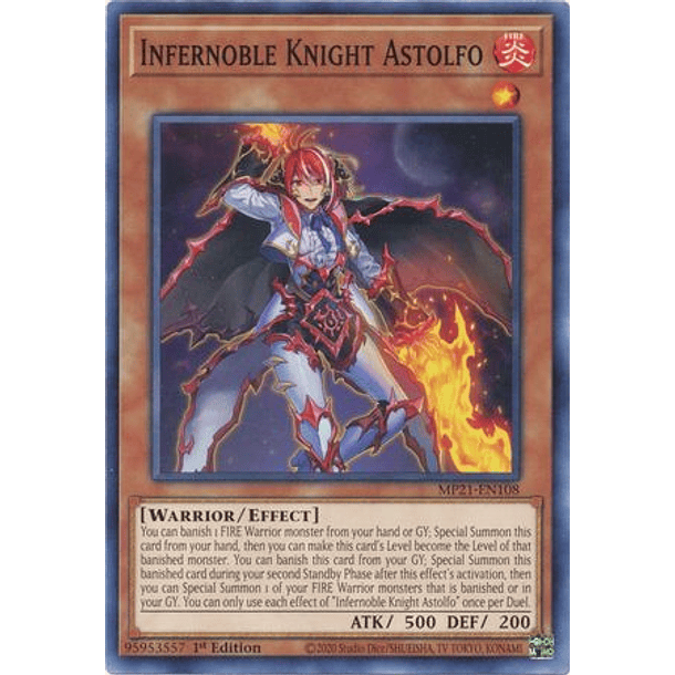 Infernoble Knight Astolfo - MP21-EN108 - Common 
