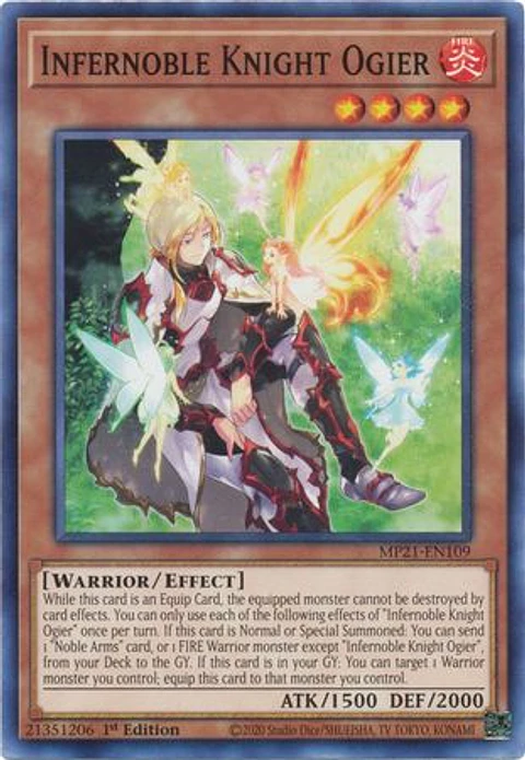 Infernoble Knight Ogier - MP21-EN109 - Common