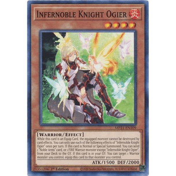 Infernoble Knight Ogier - MP21-EN109 - Common