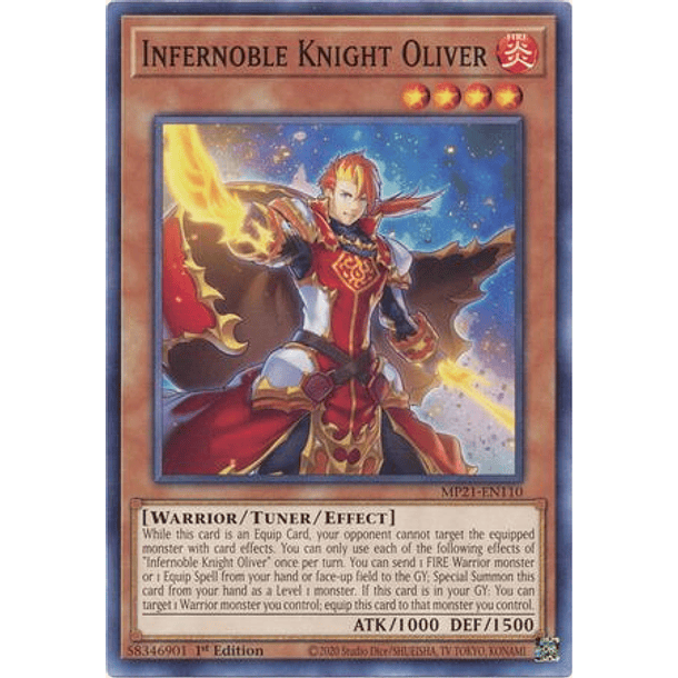 Infernoble Knight Oliver - MP21-EN110 - Common