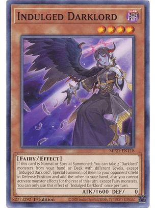 Indulged Darklord - MP21-EN118 - Common 