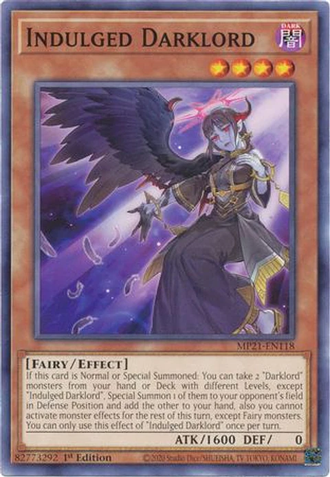 Indulged Darklord - MP21-EN118 - Common 