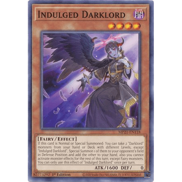 Indulged Darklord - MP21-EN118 - Common 