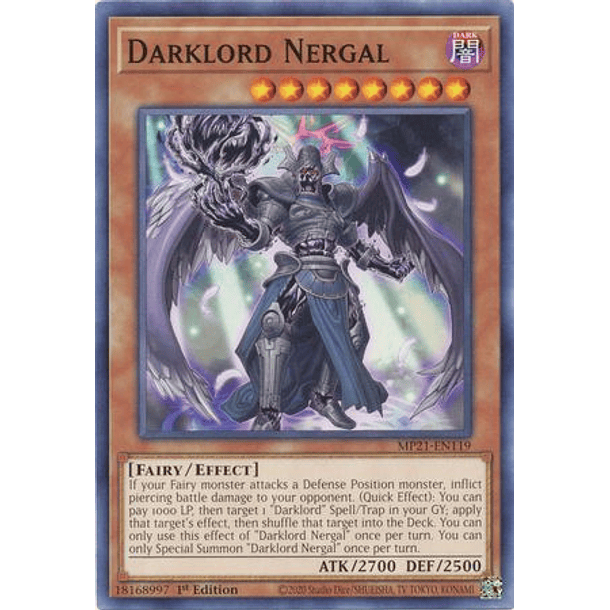 Darklord Nergal - MP21-EN119 - Common 
