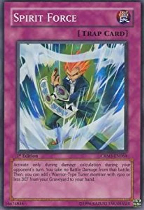 Spirit Force - CRMS-EN064 - Super Rare (dañada)