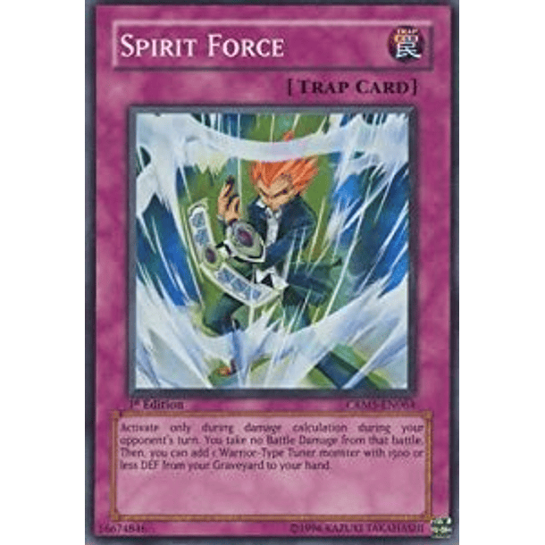 Spirit Force - CRMS-EN064 - Super Rare (dañada)