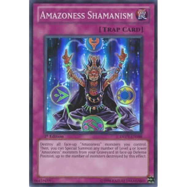 Amazoness Shamanism - DREV-EN088 - Super Rare 