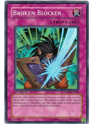 Broken Blocker - TDGS-EN069 - Super Rare