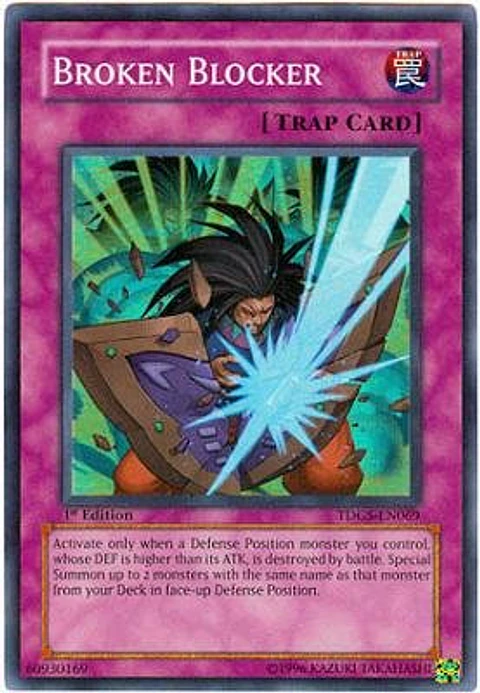 Broken Blocker - TDGS-EN069 - Super Rare