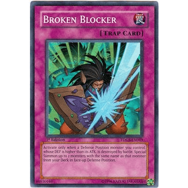 Broken Blocker - TDGS-EN069 - Super Rare