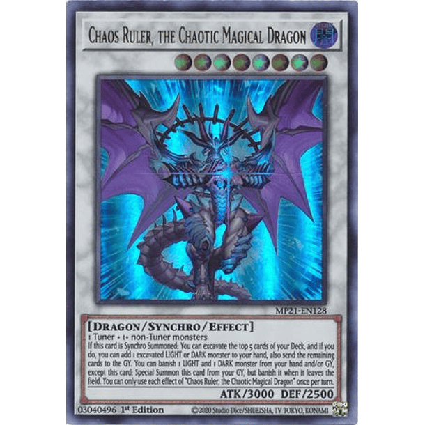 Chaos Ruler, the Chaotic Magical Dragon - MP21-EN128 - Ultra Rare
