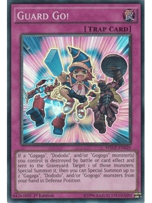 Guard Go! - WSUP-EN029 - Super Rare