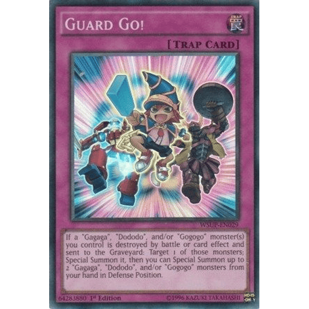 Guard Go! - WSUP-EN029 - Super Rare