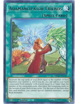 Adamancipator Friends - MP21-EN142 - Rare