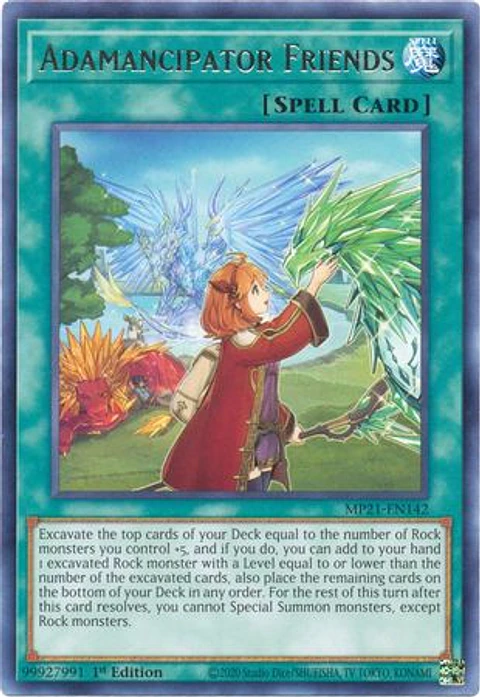 Adamancipator Friends - MP21-EN142 - Rare