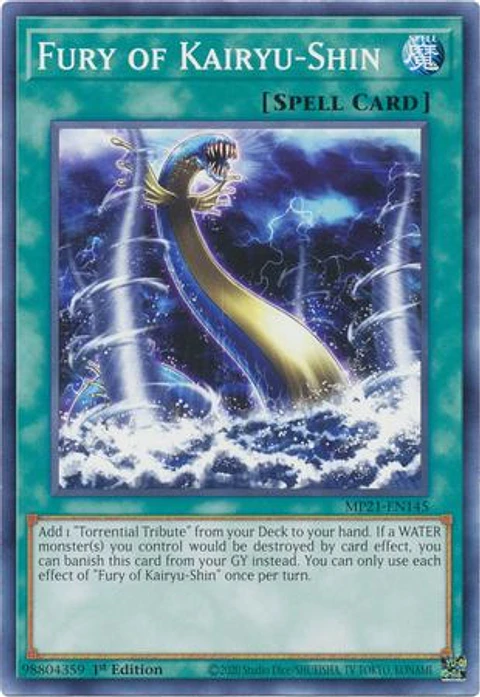Fury of Kairyu-Shin - MP21-EN145 - Common
