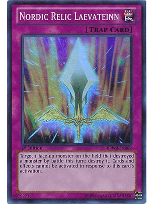 Nordic Relic Laevateinn - BPW2-EN089 - Super Rare