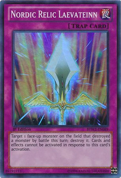 Nordic Relic Laevateinn - BPW2-EN089 - Super Rare