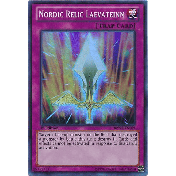 Nordic Relic Laevateinn - BPW2-EN089 - Super Rare