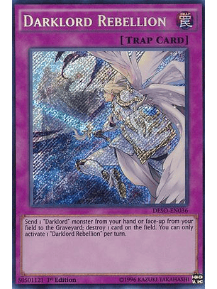 Darklord Rebellion - DESO-EN036 - Secret Rare