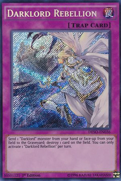 Darklord Rebellion - DESO-EN036 - Secret Rare