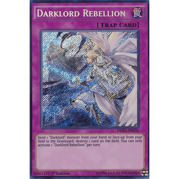 Darklord Rebellion - DESO-EN036 - Secret Rare
