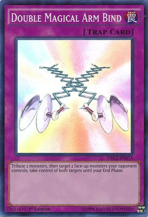 Double Magical Arm Bind - DRL2-EN015 - Super Rare