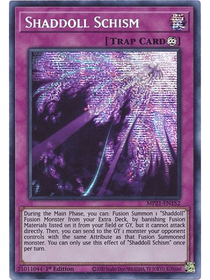 Shaddoll Schism - MP21-EN152 - Prismatic Secret Rare