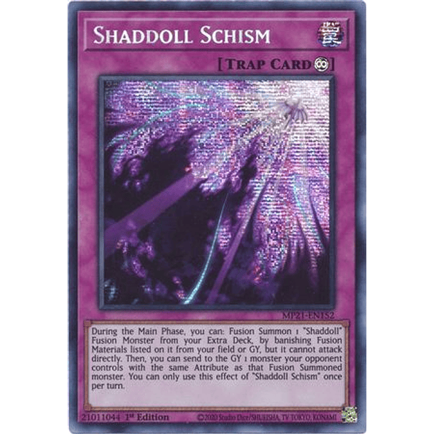 Shaddoll Schism - MP21-EN152 - Prismatic Secret Rare