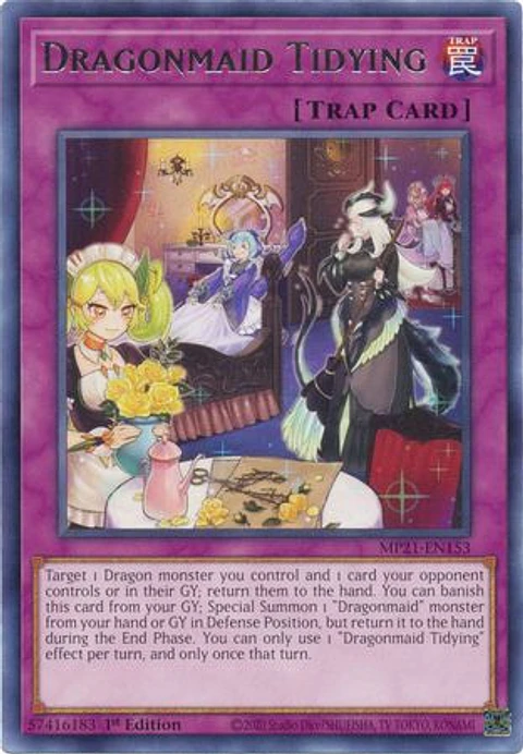 Dragonmaid Tidying - MP21-EN153 - Rare 