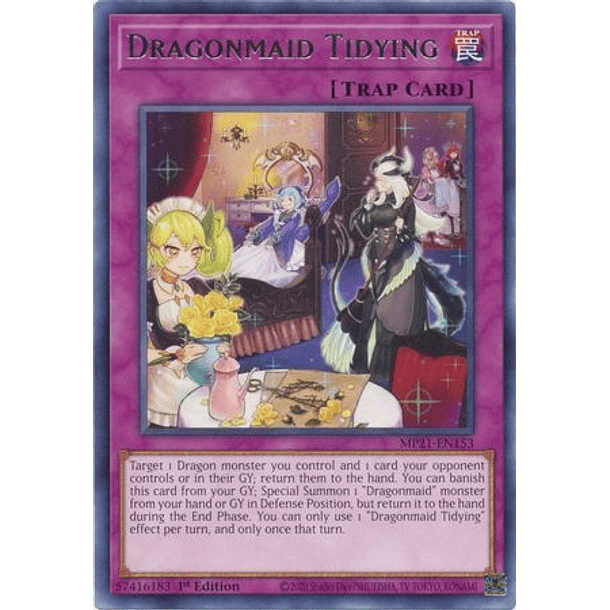 Dragonmaid Tidying - MP21-EN153 - Rare 