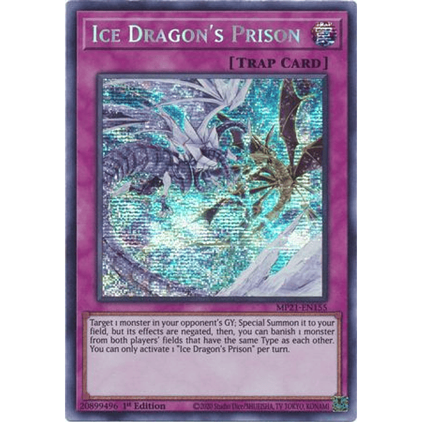 Ice Dragon's Prison - MP21-EN155 - Prismatic Secret Rare