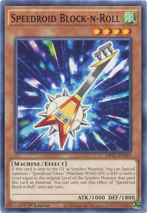 Speedroid Block-n-Roll - MP21-EN161 - Common