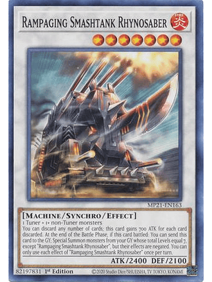 Rampaging Smashtank Rhynosaber - MP21-EN163 - Common