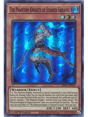 The Phantom Knights of Stained Greaves - MP21-EN167 - Super Rare