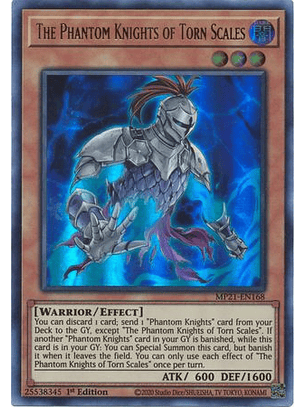 The Phantom Knights of Torn Scales - MP21-EN168 - Ultra Rare 