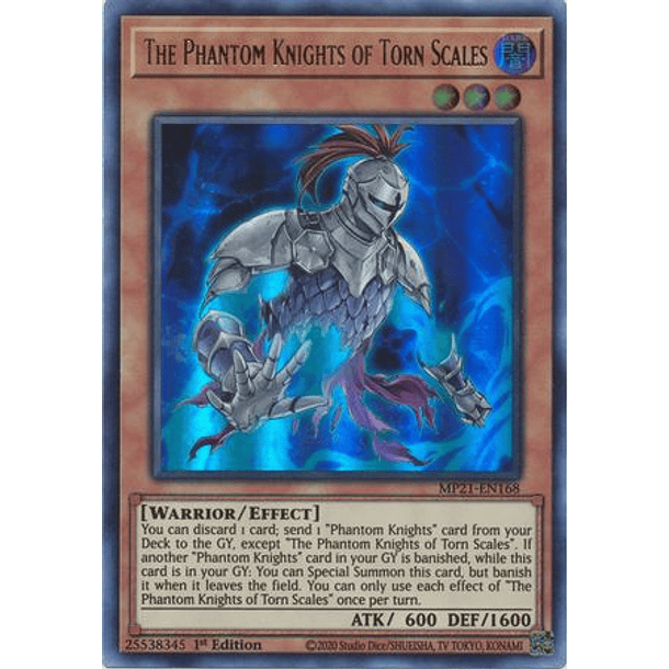 The Phantom Knights of Torn Scales - MP21-EN168 - Ultra Rare 