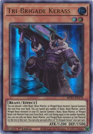Tri-Brigade Kerass - MP21-EN170 - Ultra Rare  1