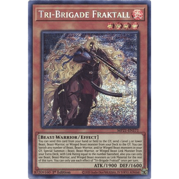 Tri-Brigade Fraktall - MP21-EN171 - Prismatic Secret Rare